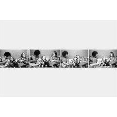 Jimi Hendrix, Michelle, and Mama Cass Quadtych 10