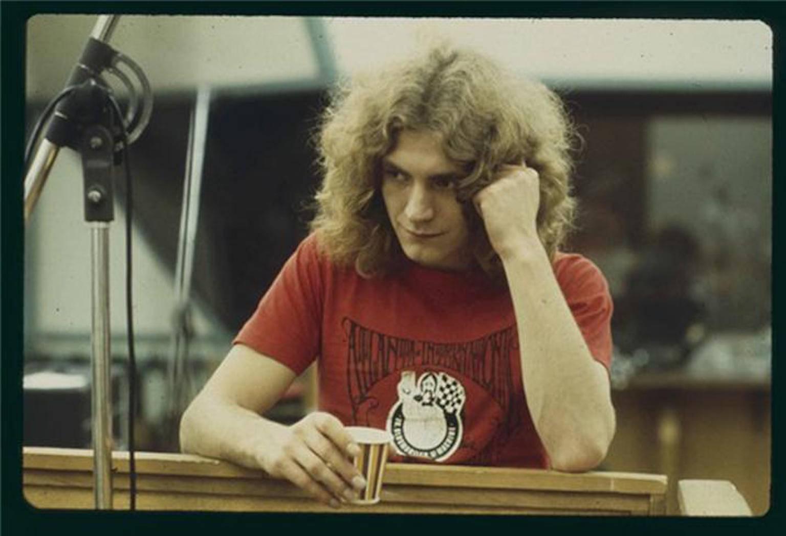 Robert Plant, Led Zeppelin, NYC, 1969 - Photograph by Jim Cummins