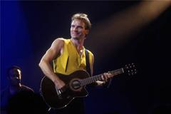 Sting playing the Hollywood Bowl
