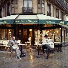 Elton John at Aux Deux Magots 7