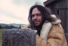 Henry Diltz - Neil Young Barn 1971 Neil Young Barn 1971