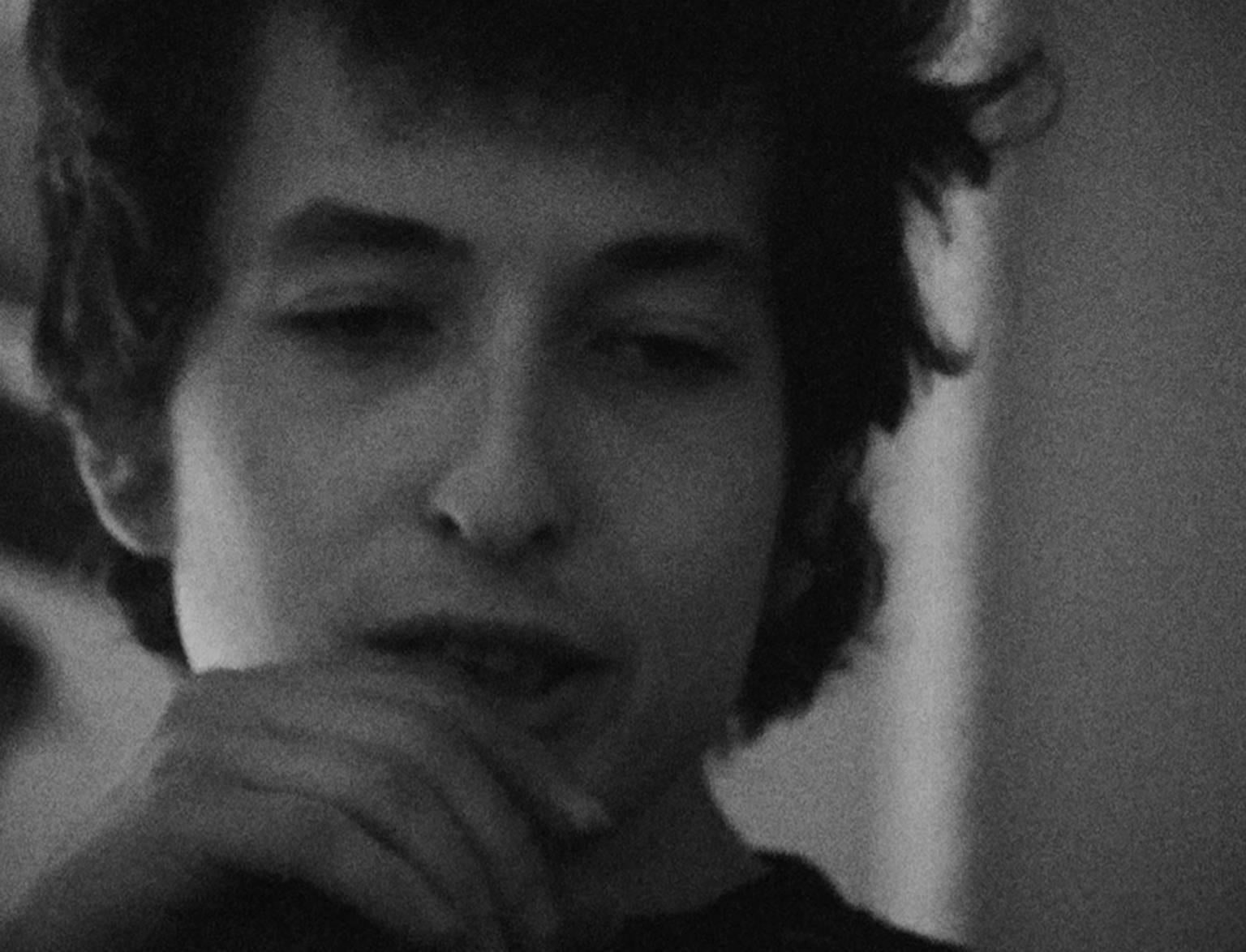Bob Dylan backstage at Royal Albert Hall, London 1965 - Mixed Media Art by D.A. Pennebaker