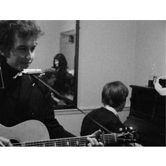 Bob Dylan backstage at Newcastle City Hall with Alan Price London 1965 9