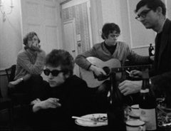 Bob Dylan and Donovan at The Savoy, London 1965 