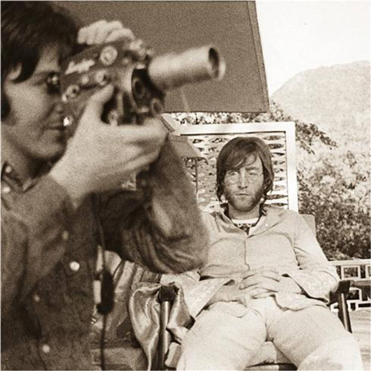 Pattie Boyd Portrait Photograph - John Lennon and Paul McCartney, 1967