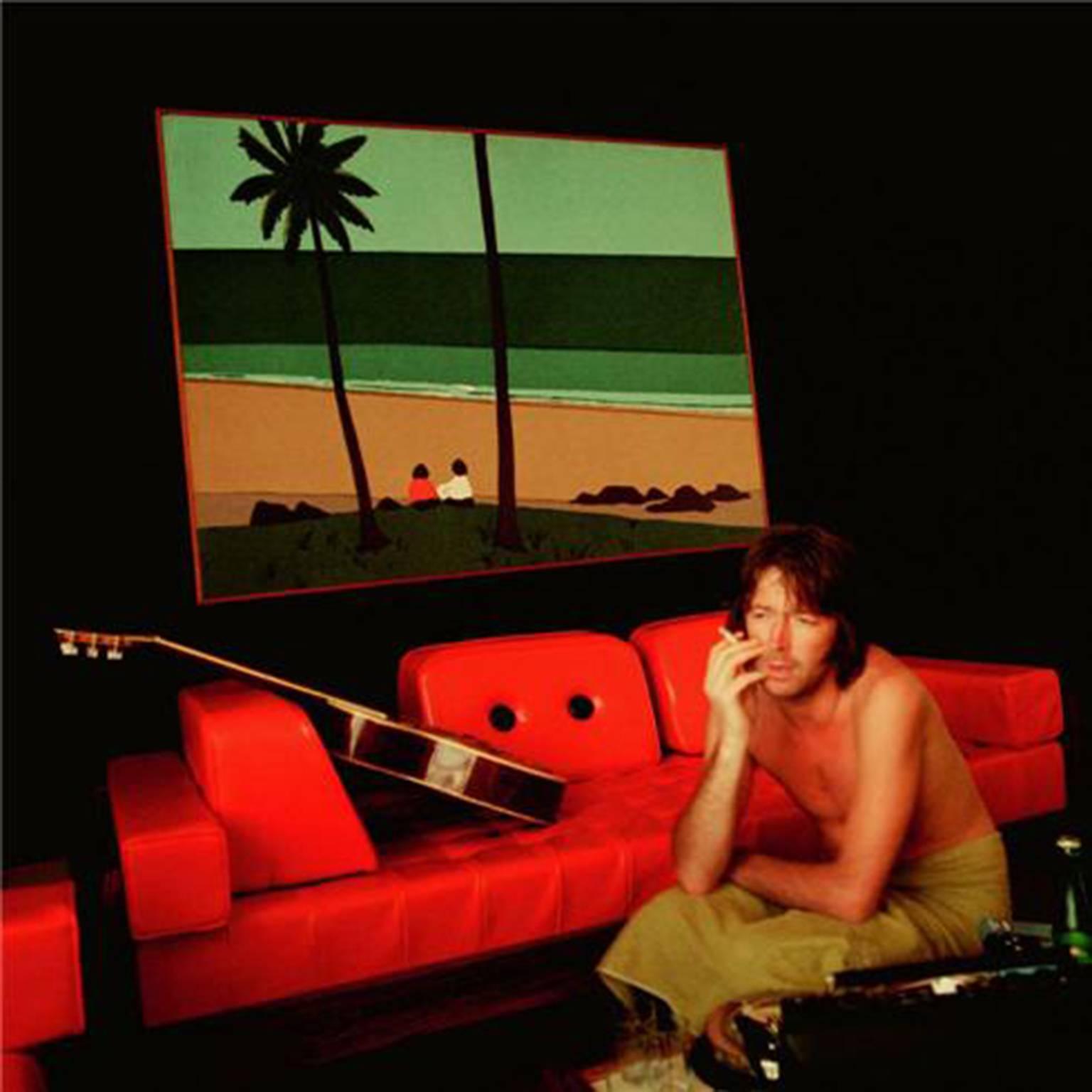 Pattie Boyd Portrait Photograph - Eric Clapton, Hotel Room, 1974