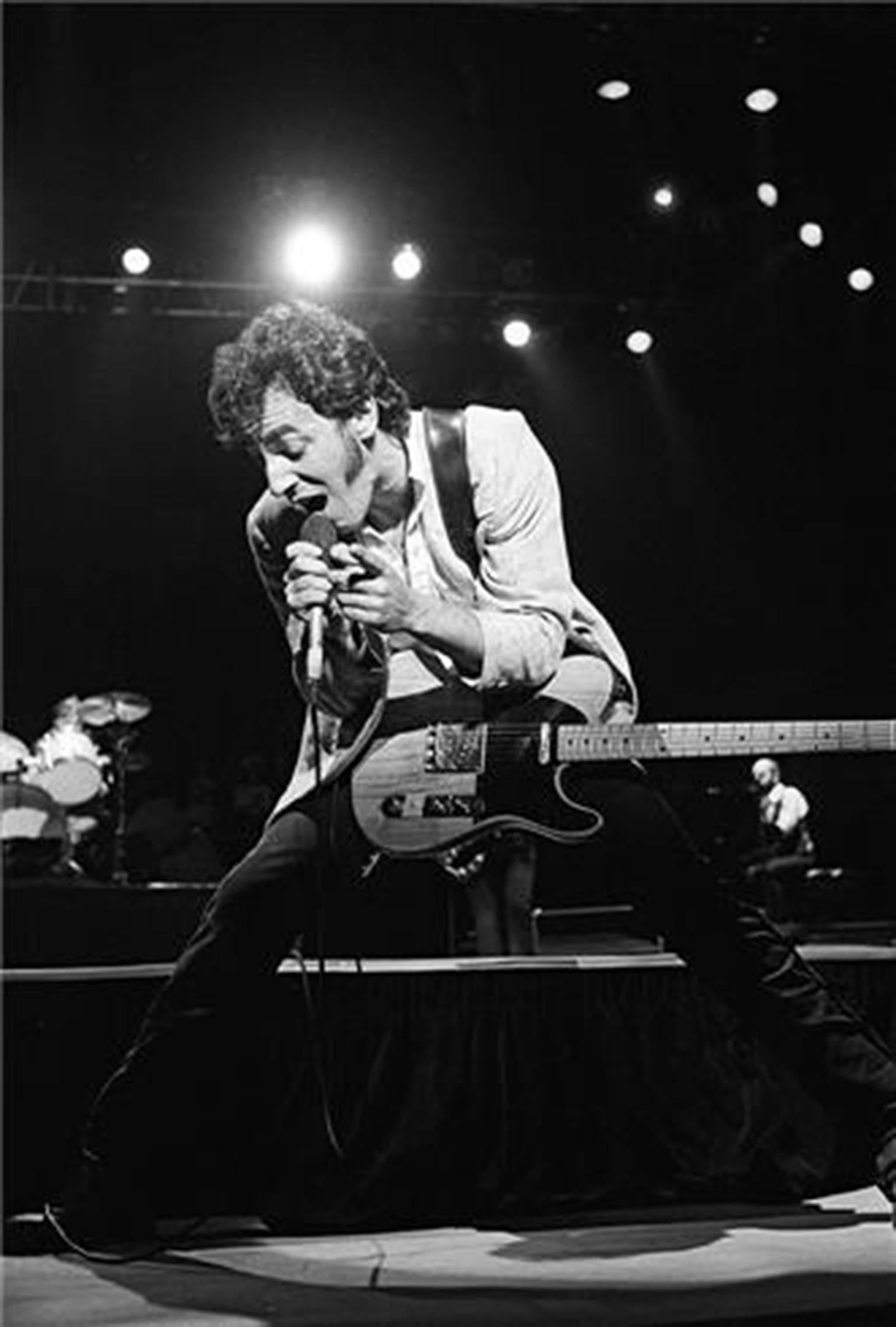 Neal Preston Black and White Photograph - Bruce Springsteen