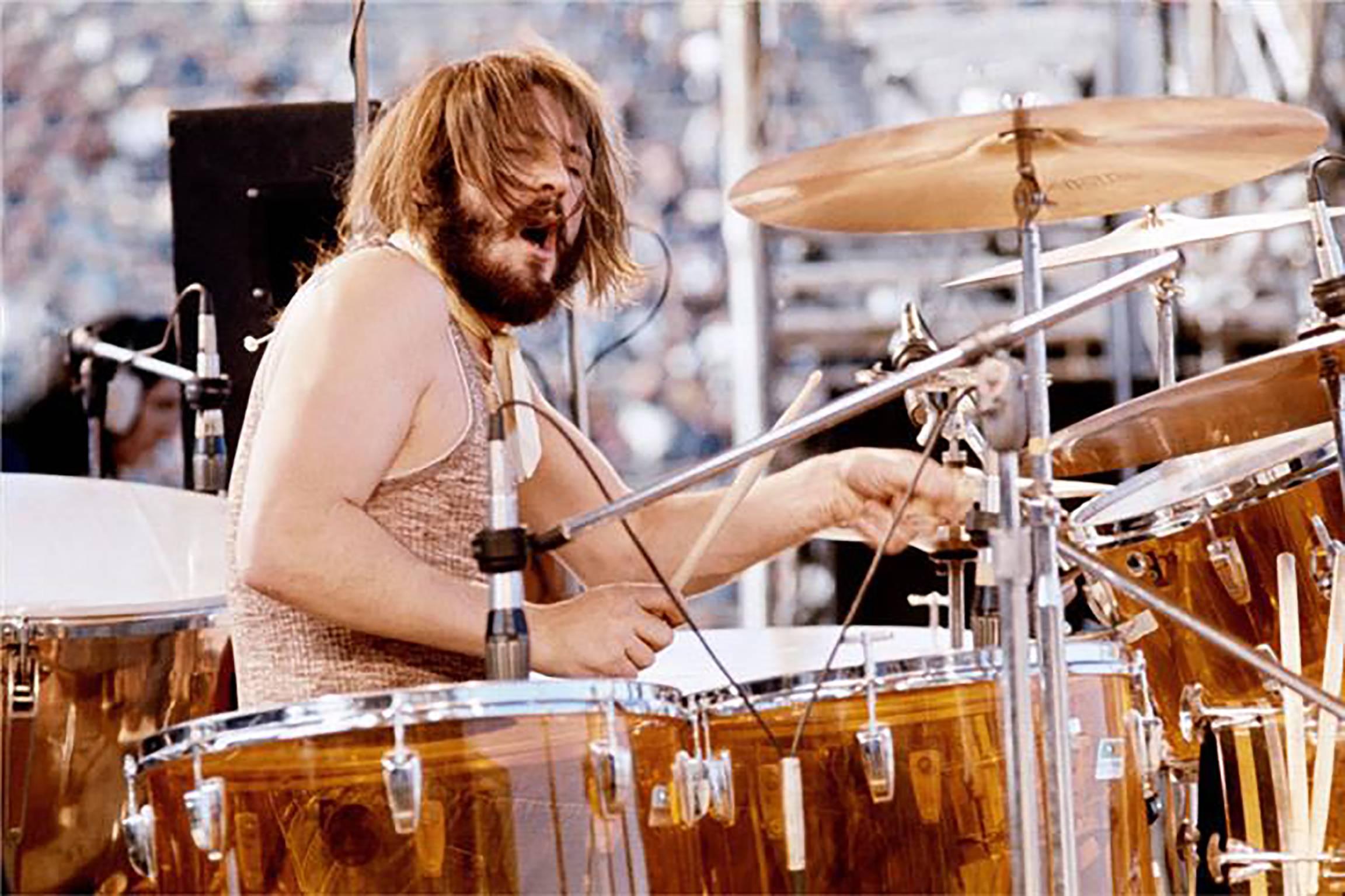 Neal Preston Color Photograph - John Bonham, Led Zeppelin