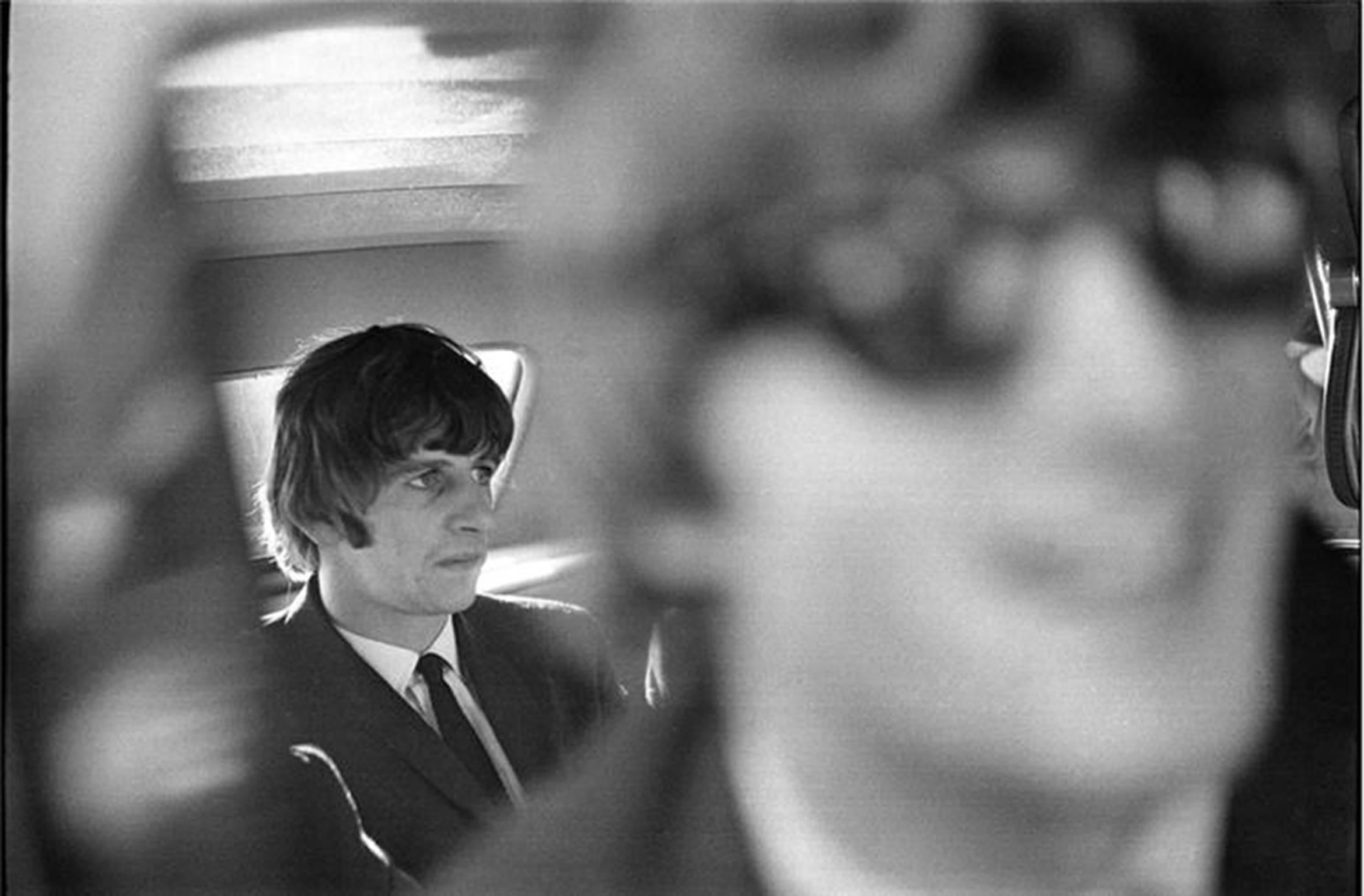 Curt Gunther Black and White Photograph - Ringo Starr, 1964
