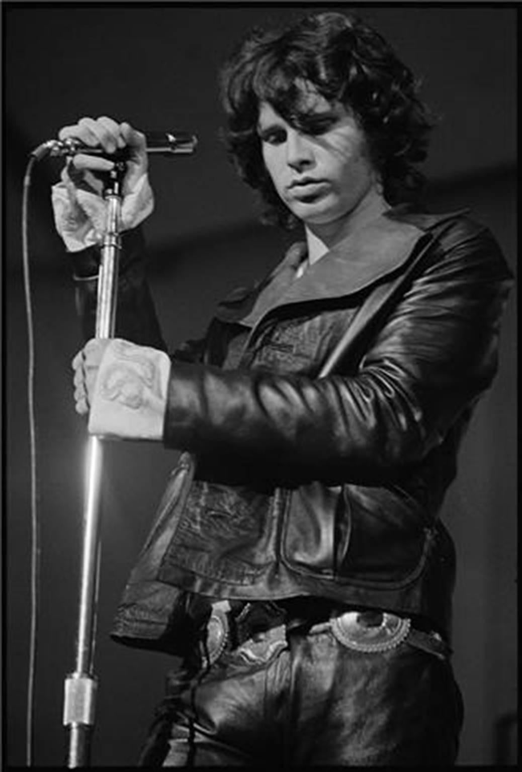 Ethan Russell Portrait Photograph - Jim Morrison