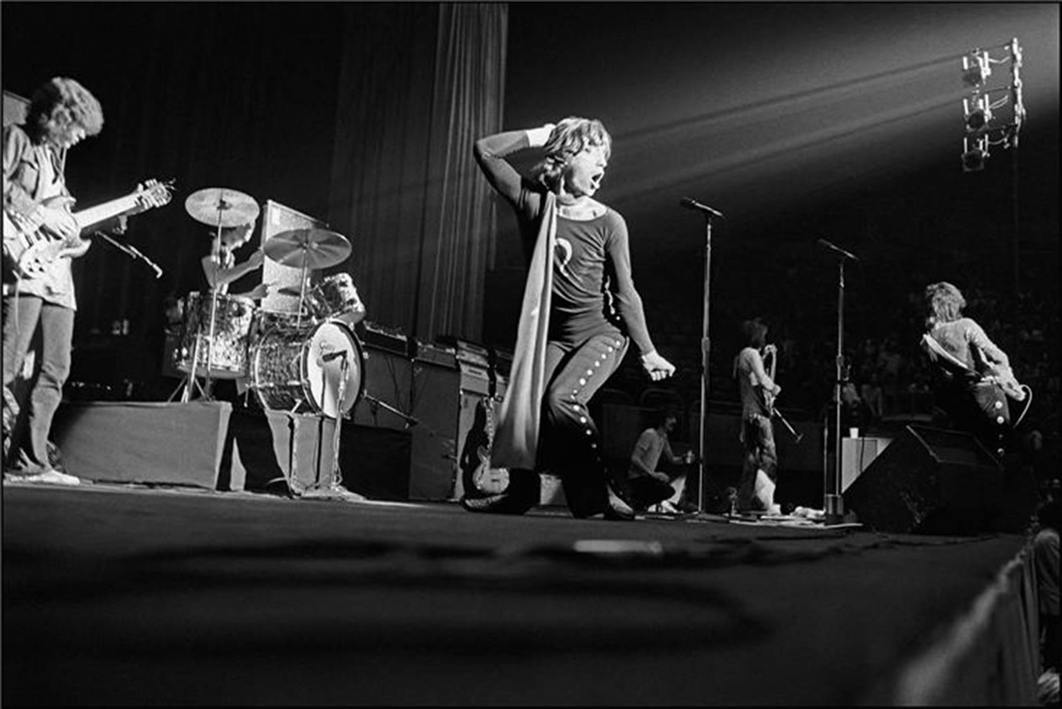 Ethan Russell Black and White Photograph - The Rolling Stones, 1969