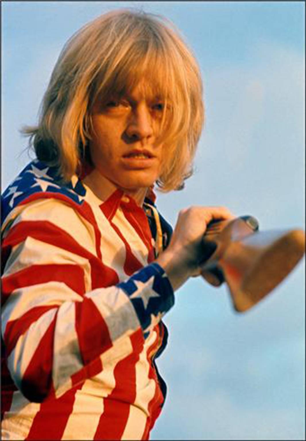 Ethan Russell Color Photograph - Brian Jones, 1969