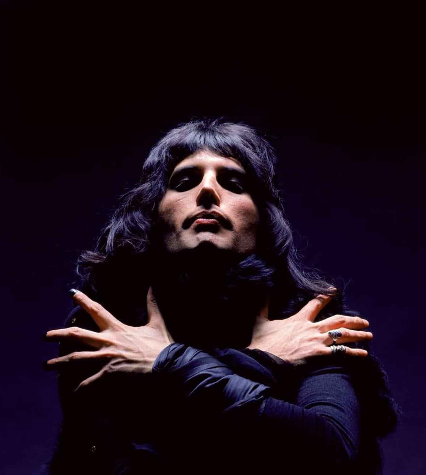 Mick Rock Portrait Photograph - Freddie Mercury Queen II Sessions