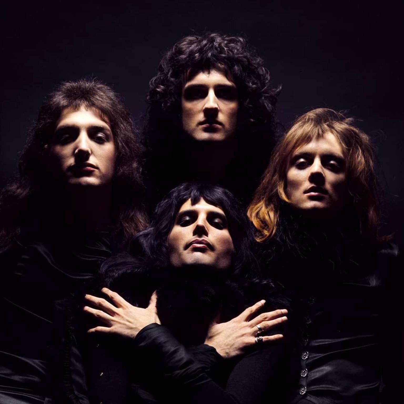 Mick Rock Portrait Photograph - Queen II Cover, 1974