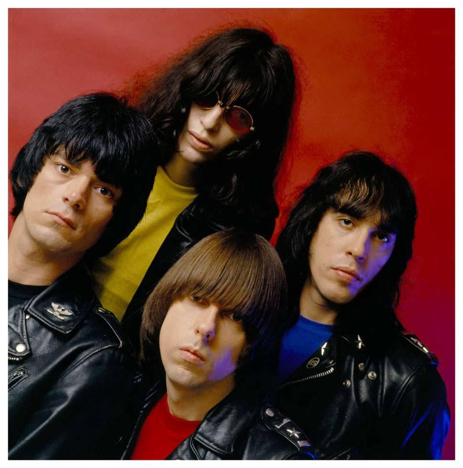 Mick Rock Portrait Photograph - The Ramones, 1979