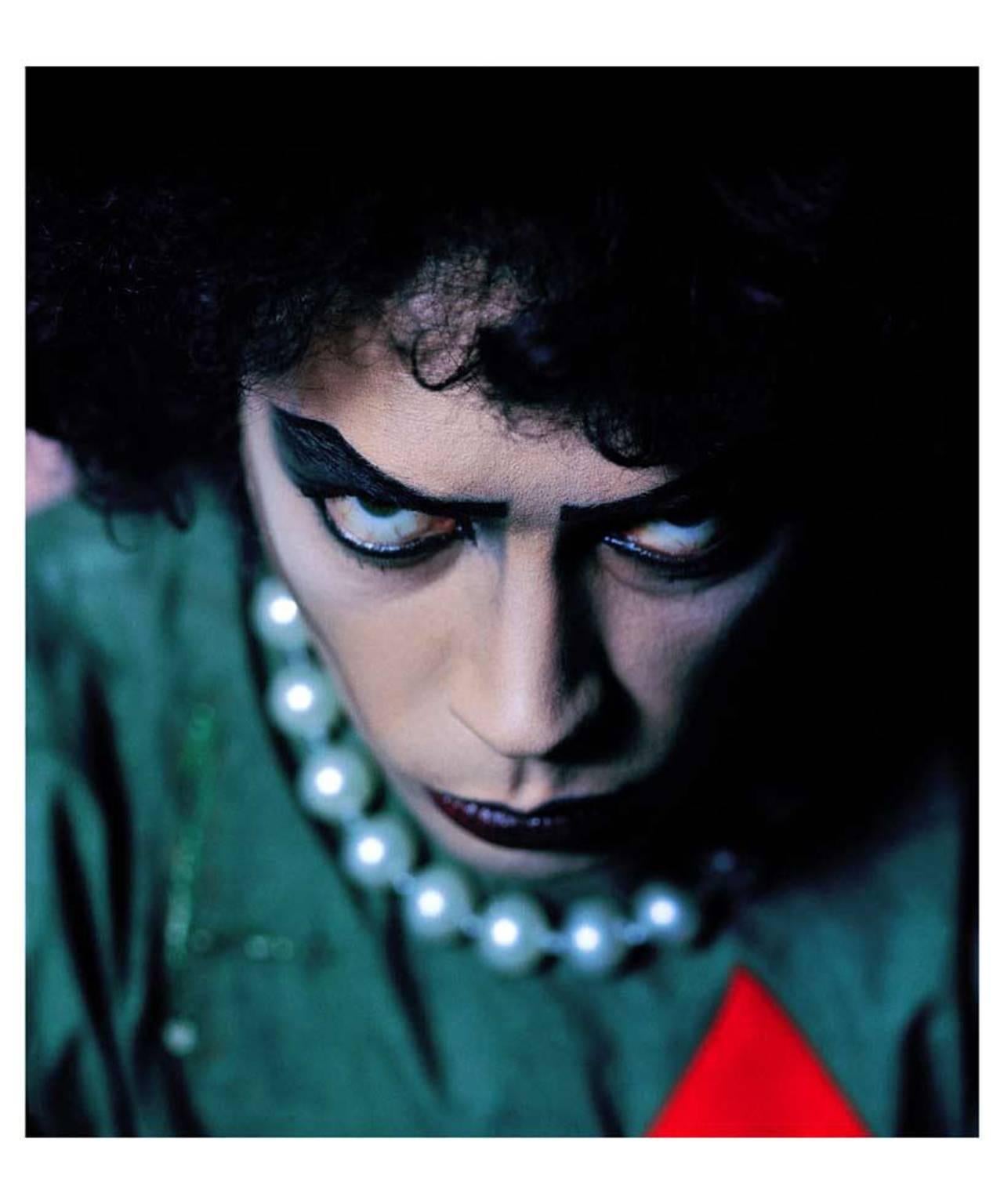Mick Rock Color Photograph - Tim Curry Rocky Horror Closeup