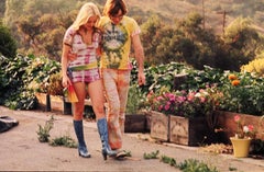 Vintage John and Ceci Sebastian, The Farm, Los Angeles, CA 1969