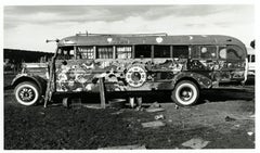 Vintage Hog Farm Bus, Llano, NM 1972