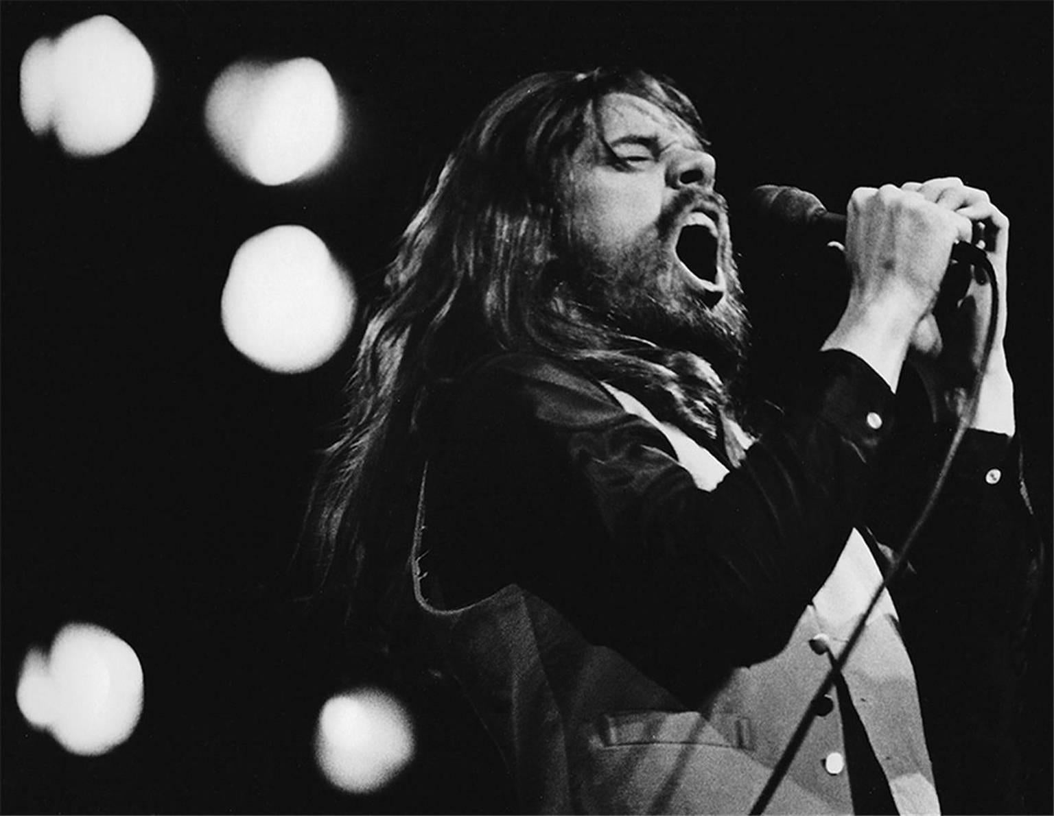 Jay Dickman Black and White Photograph - Bob Seger in concert