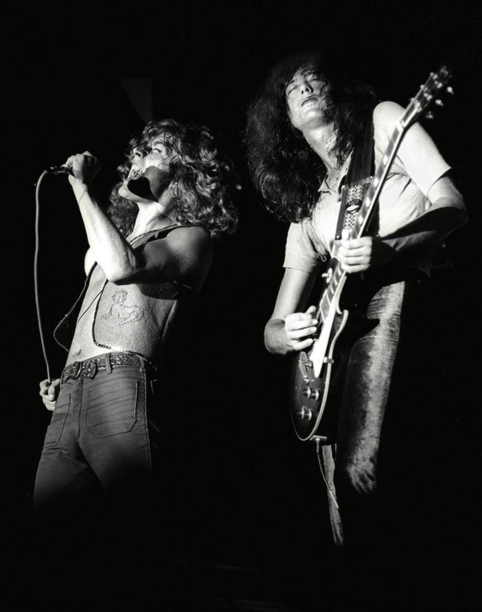 Jay Dickman Black and White Photograph - Led Zeppelin, 1969