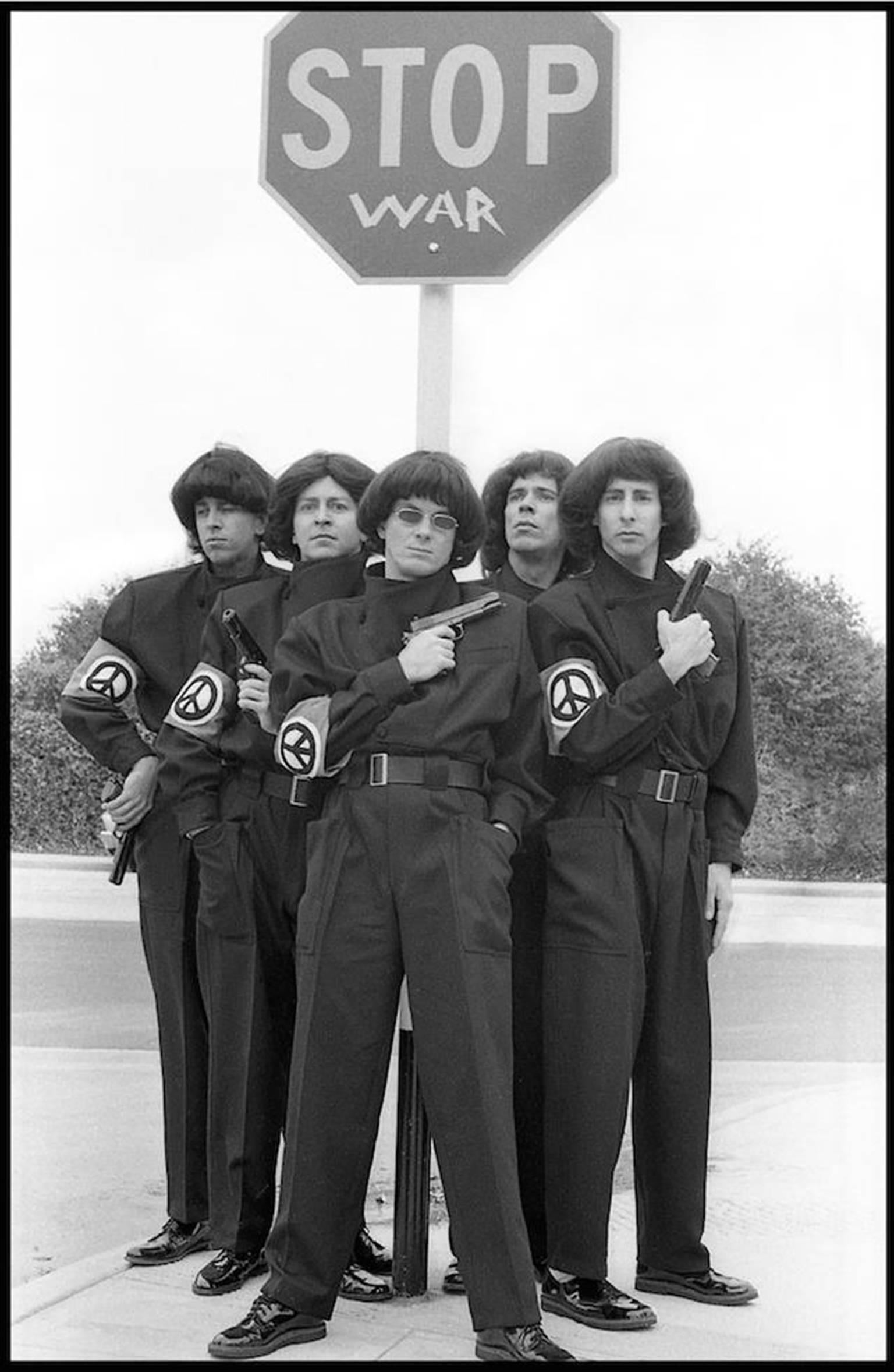 Edward Colver Black and White Photograph - Devo, 1980