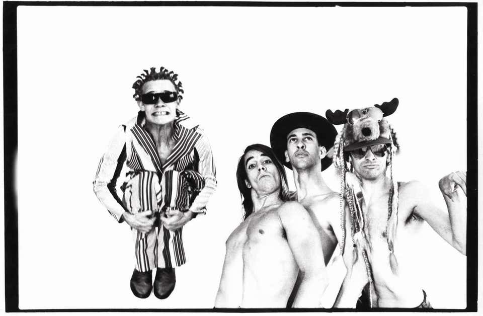 Vintage Red Hot Chili Peppers, 1984.