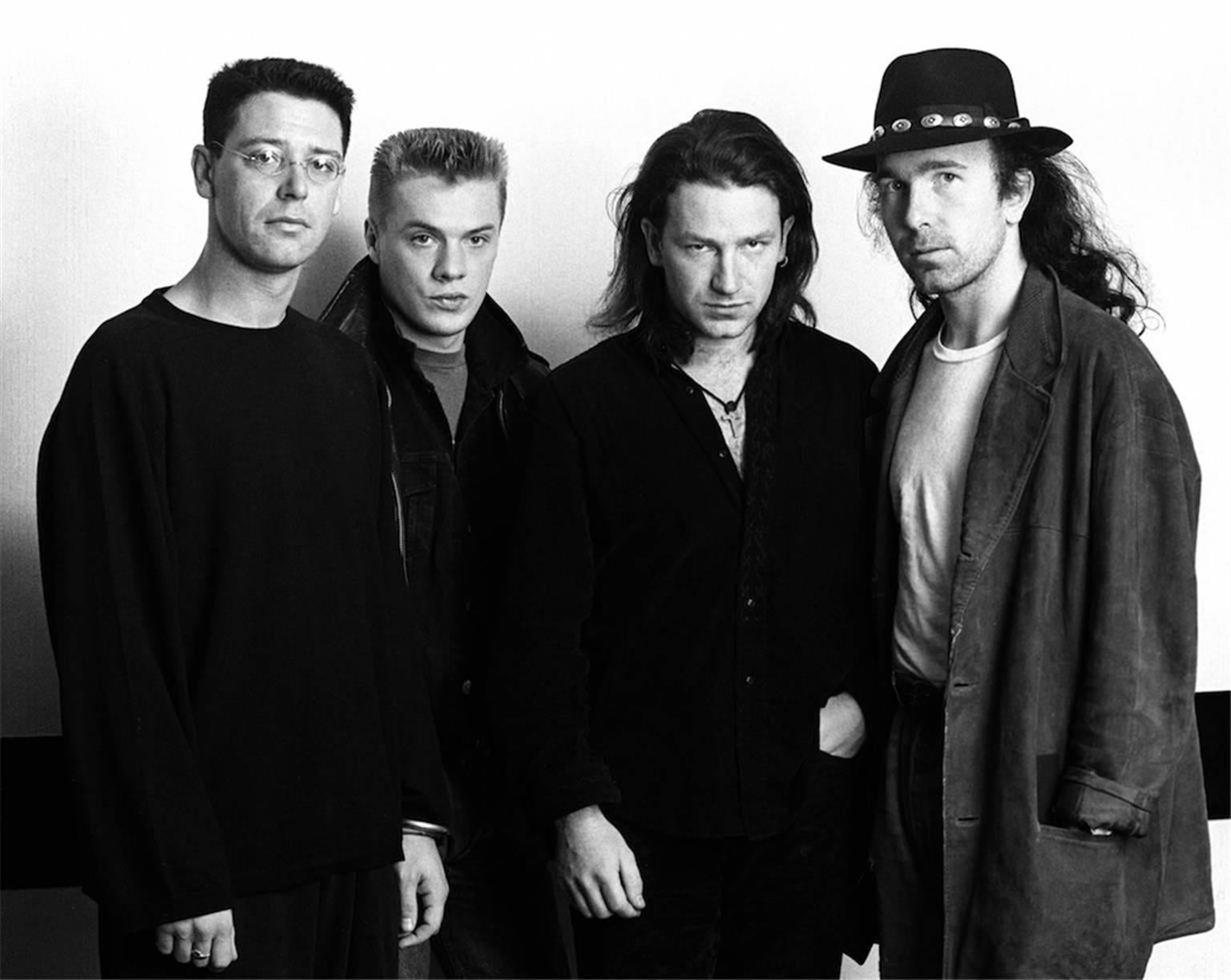 Colm Henry Black and White Photograph - U2