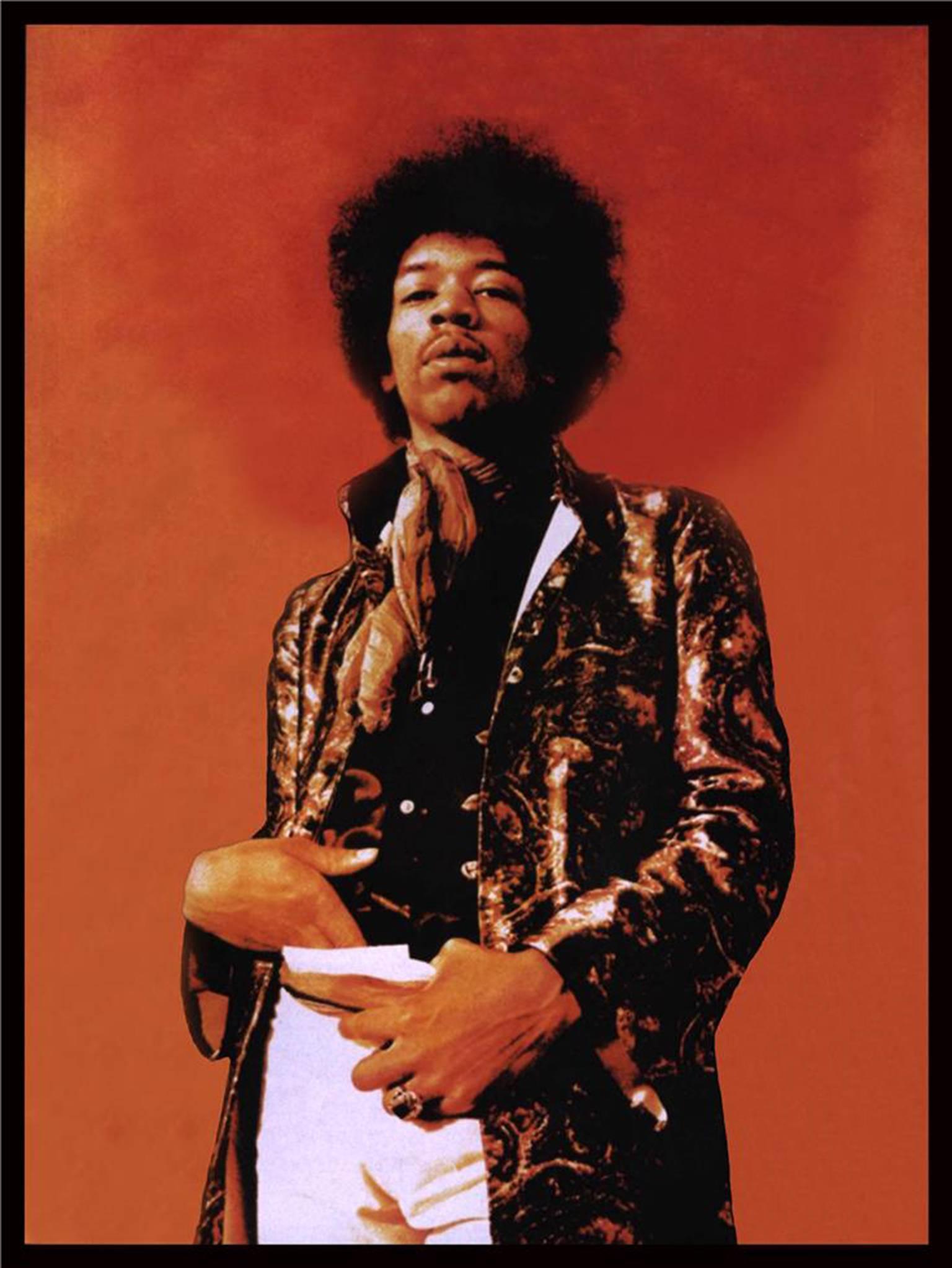 Karl Ferris Portrait Photograph - Jimi Hendrix Portrait, 1967