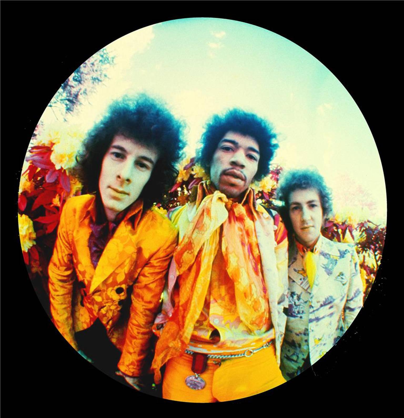 Karl Ferris Abstract Photograph - The Jimi Hendrix Experience, Alternate Album Cover, 1967