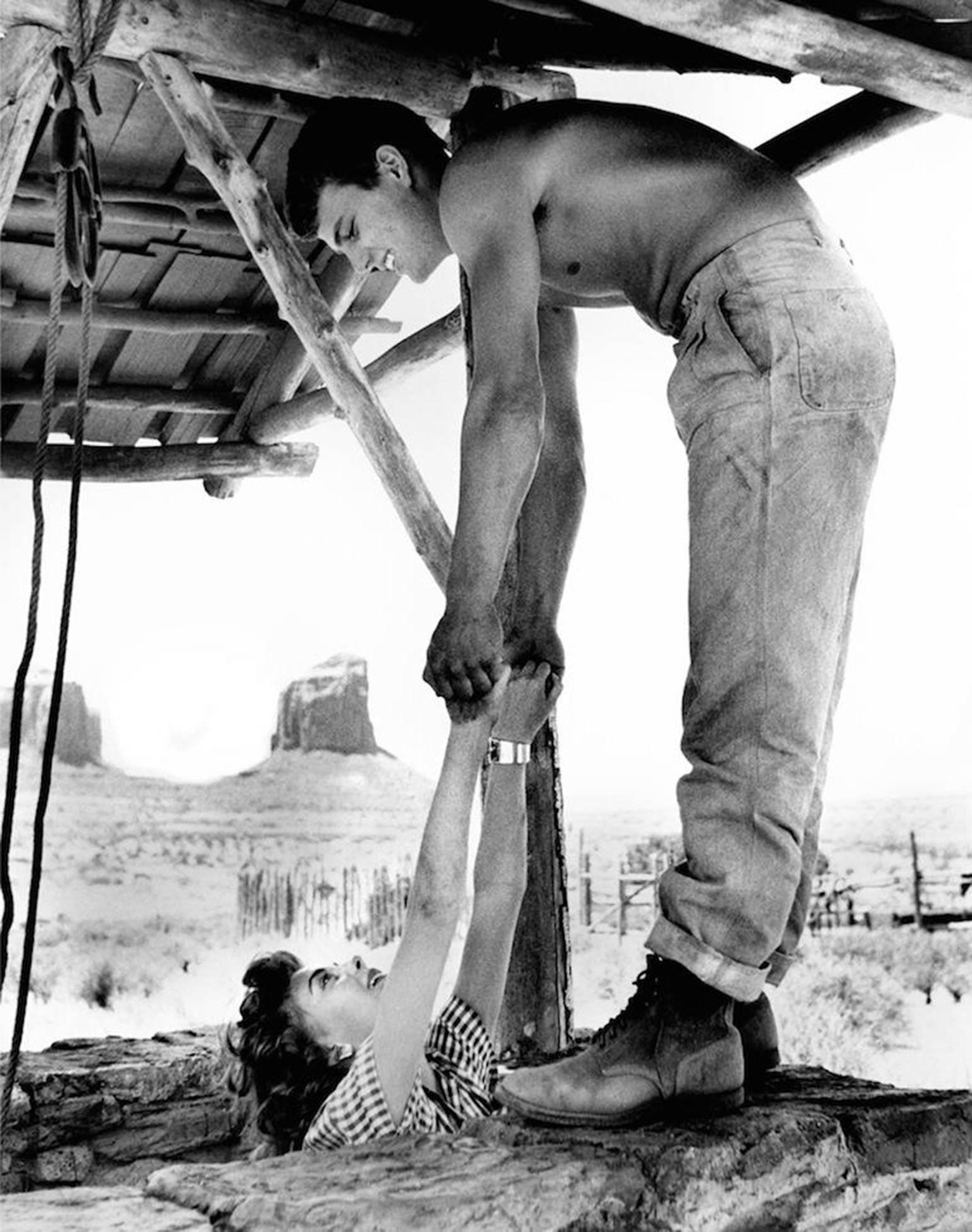 Natalie Wood & Patrick Wayne, "The Searchers," Monument Valley, 1955