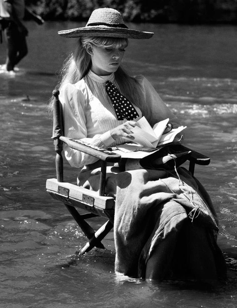 John R. Hamilton - Brigitte Bardot on set of 