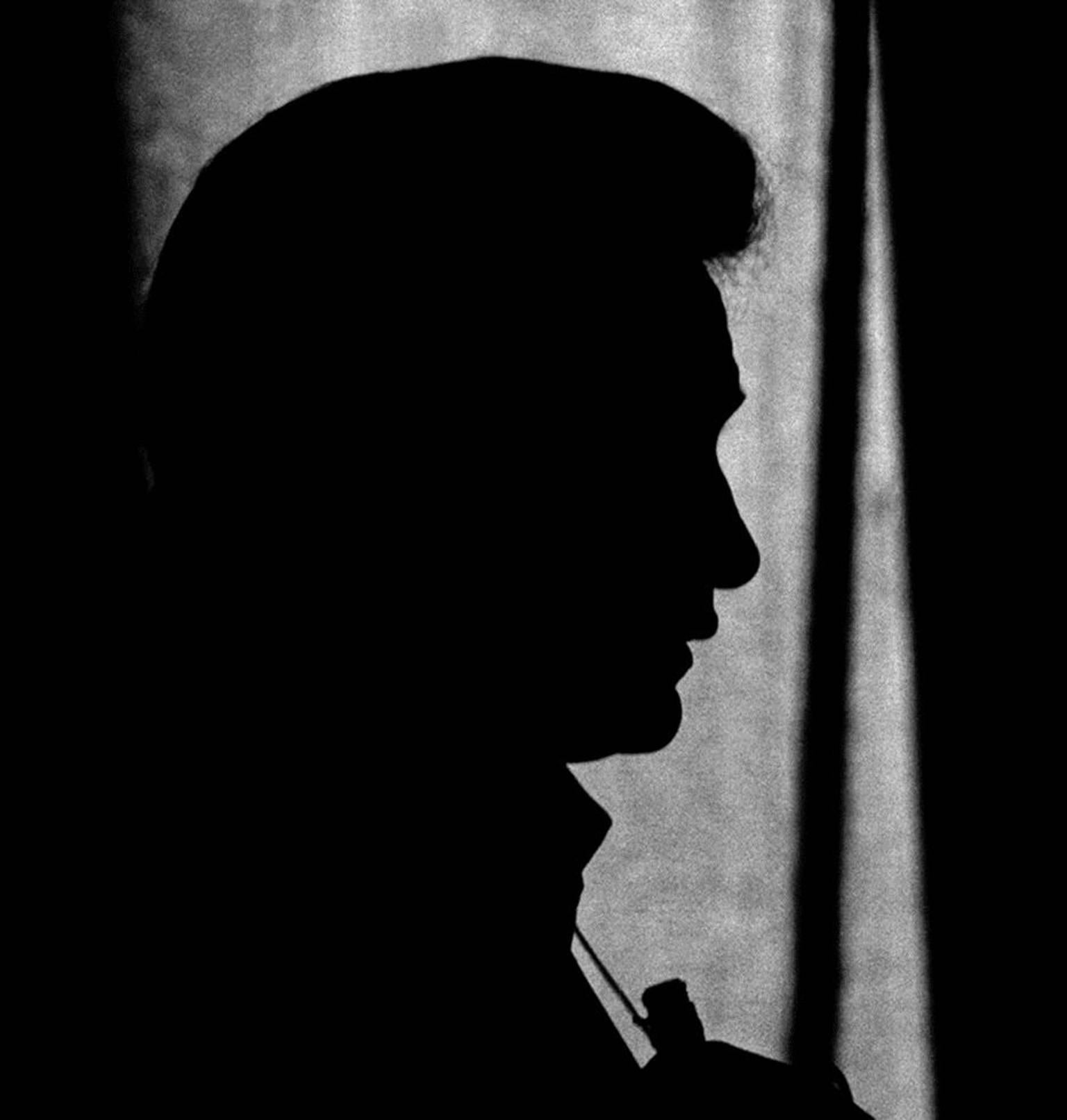 Graham Nash Black and White Photograph - Johnny Cash