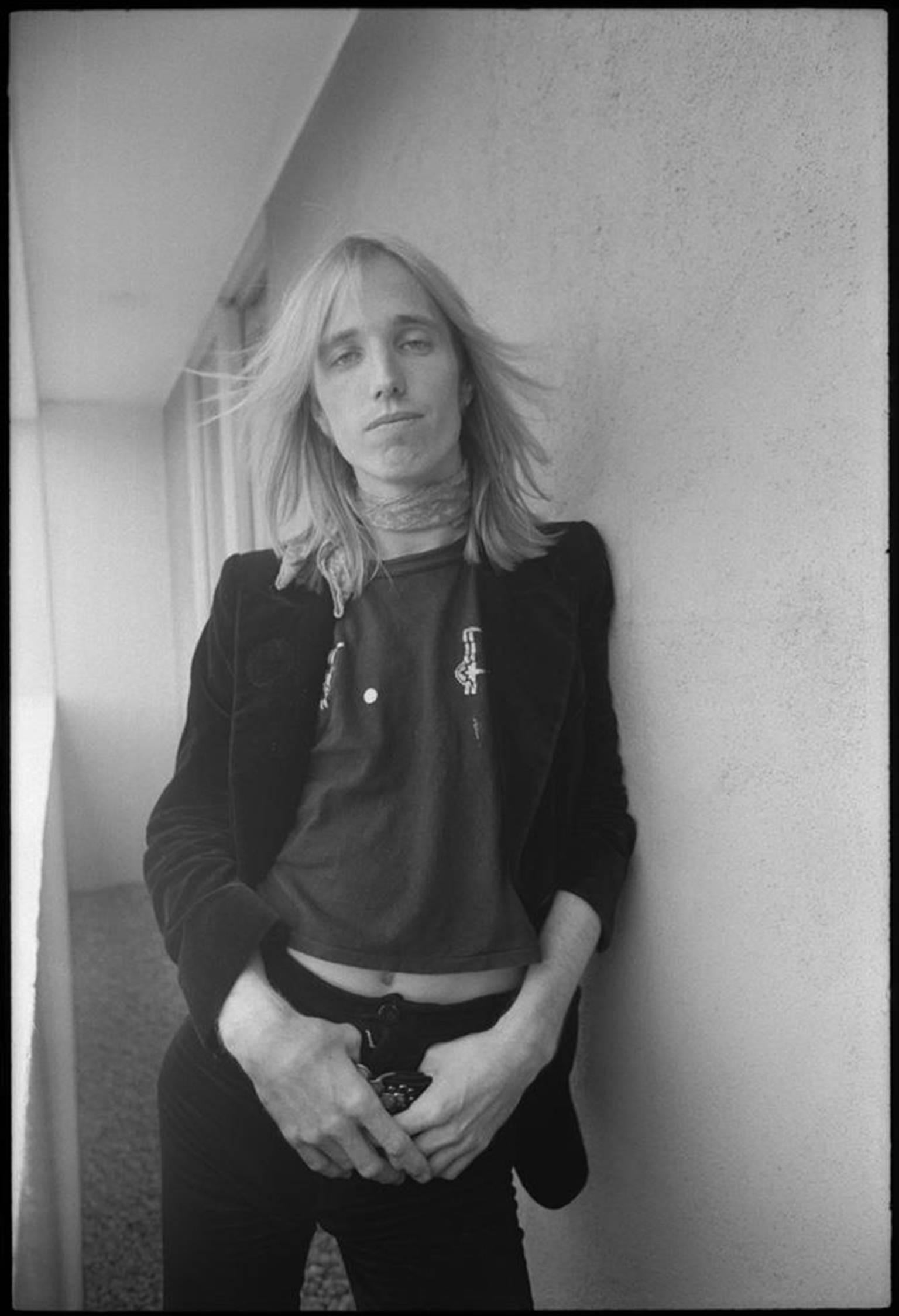 Michael Zagaris Black and White Photograph - Tom Petty