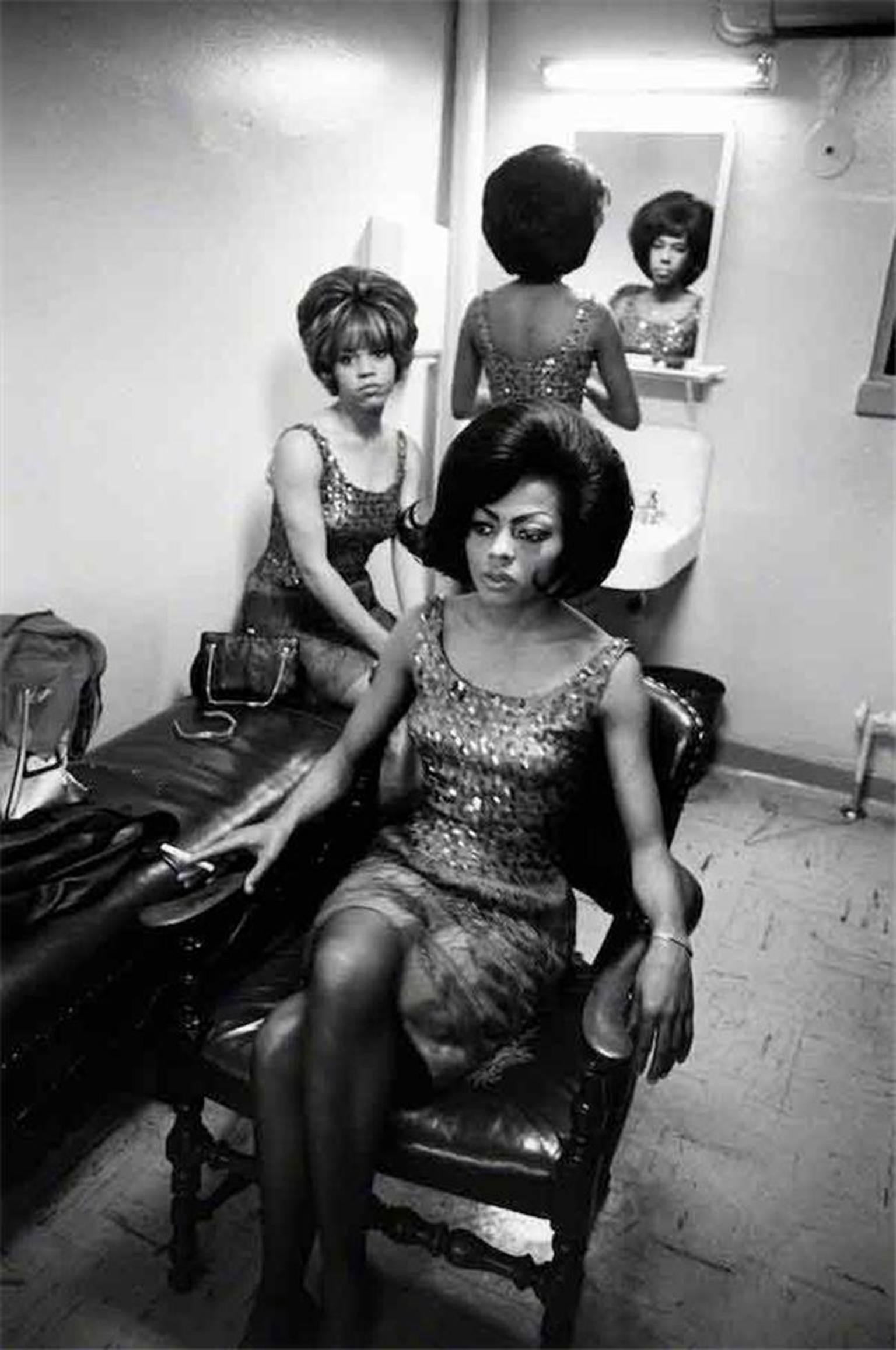 Art Shay Portrait Photograph - The Supremes, Supremely Tired, 1965