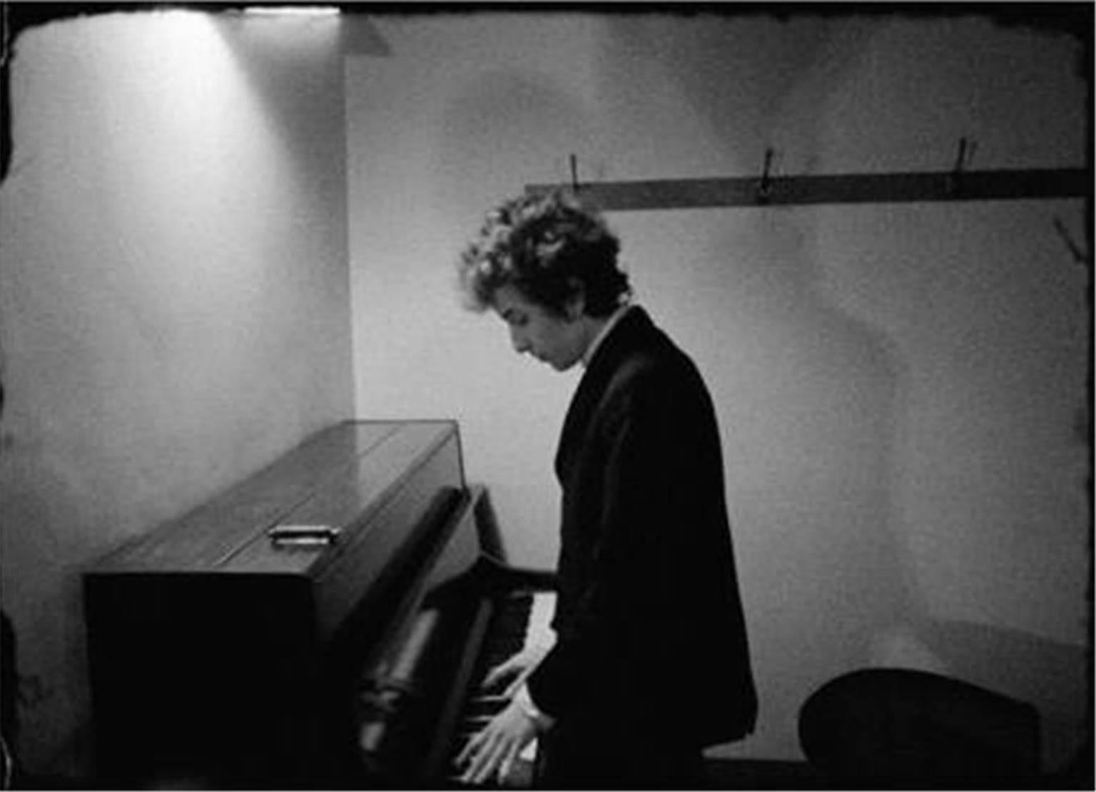 D.A. Pennebaker Black and White Photograph - Bob Dylan, 1965