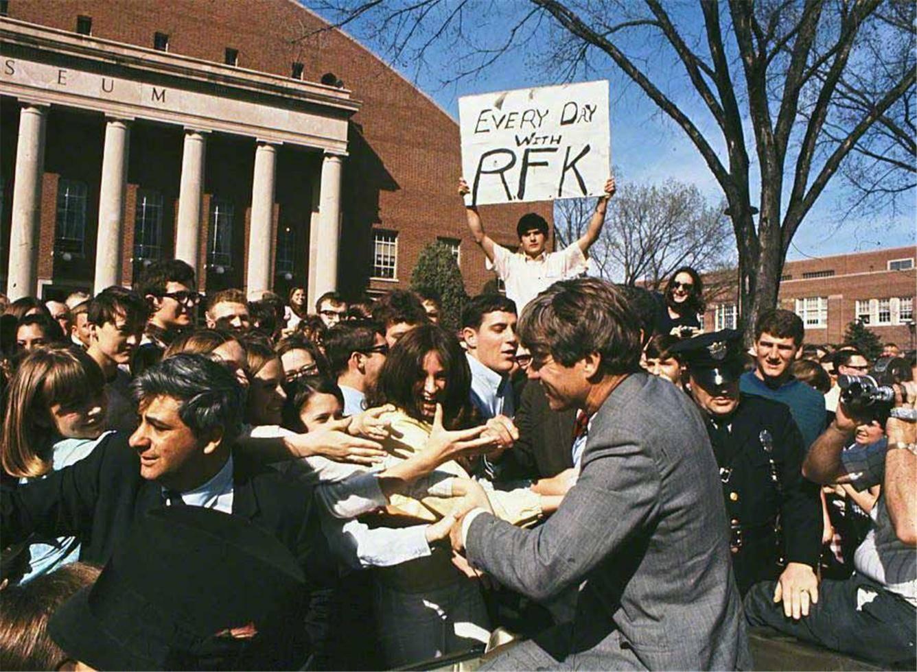 Art Shay Color Photograph - Every Day with RFK, 1968