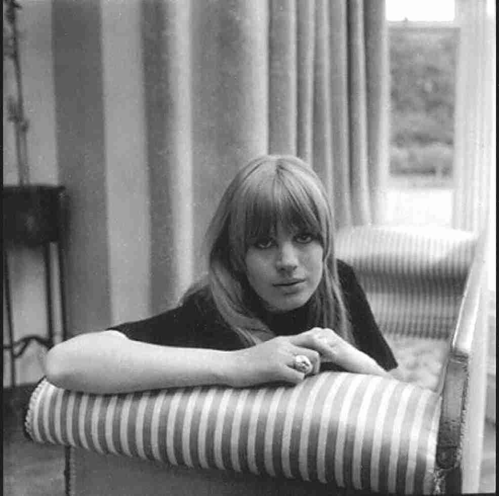 Ian Wright Black and White Photograph - Marianne Faithfull, Yorkshire Dales, England 1965