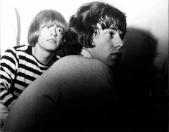Brian Jones and Mick Jagger, Stockton on Tees, England 1965