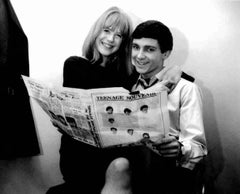 Gene Pitney and Marianne Faithfull, Stockton on Tees, England 1964