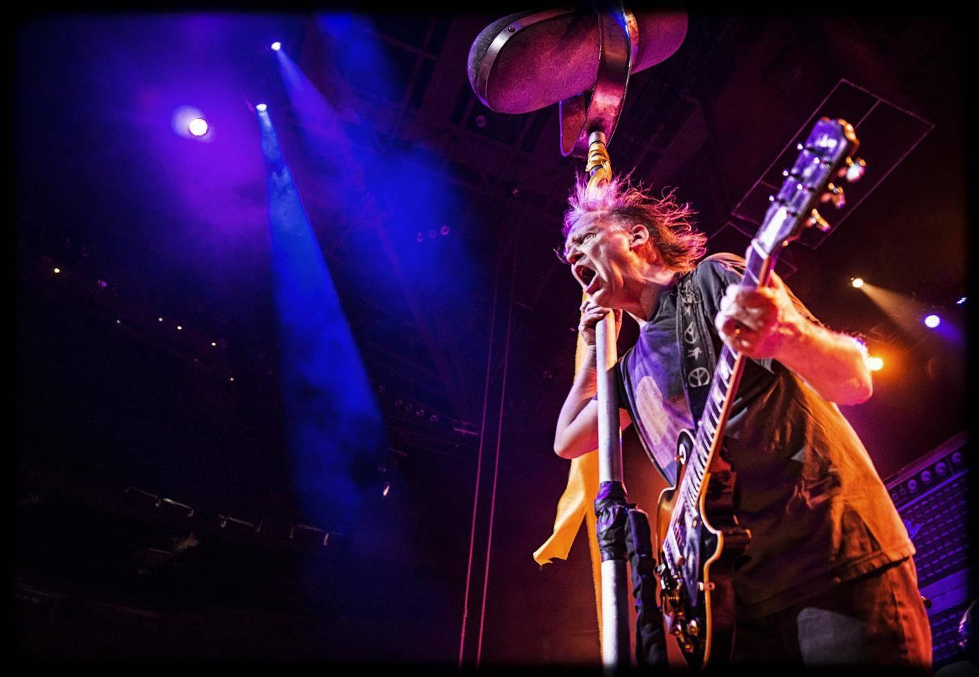 Jay Blakesberg Color Photograph - Neil Young, Key Arena, Seattle, WA, November 10, 2012