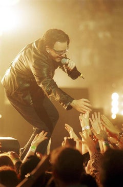 Vintage Bono, U2, San Jose, CA, 2001