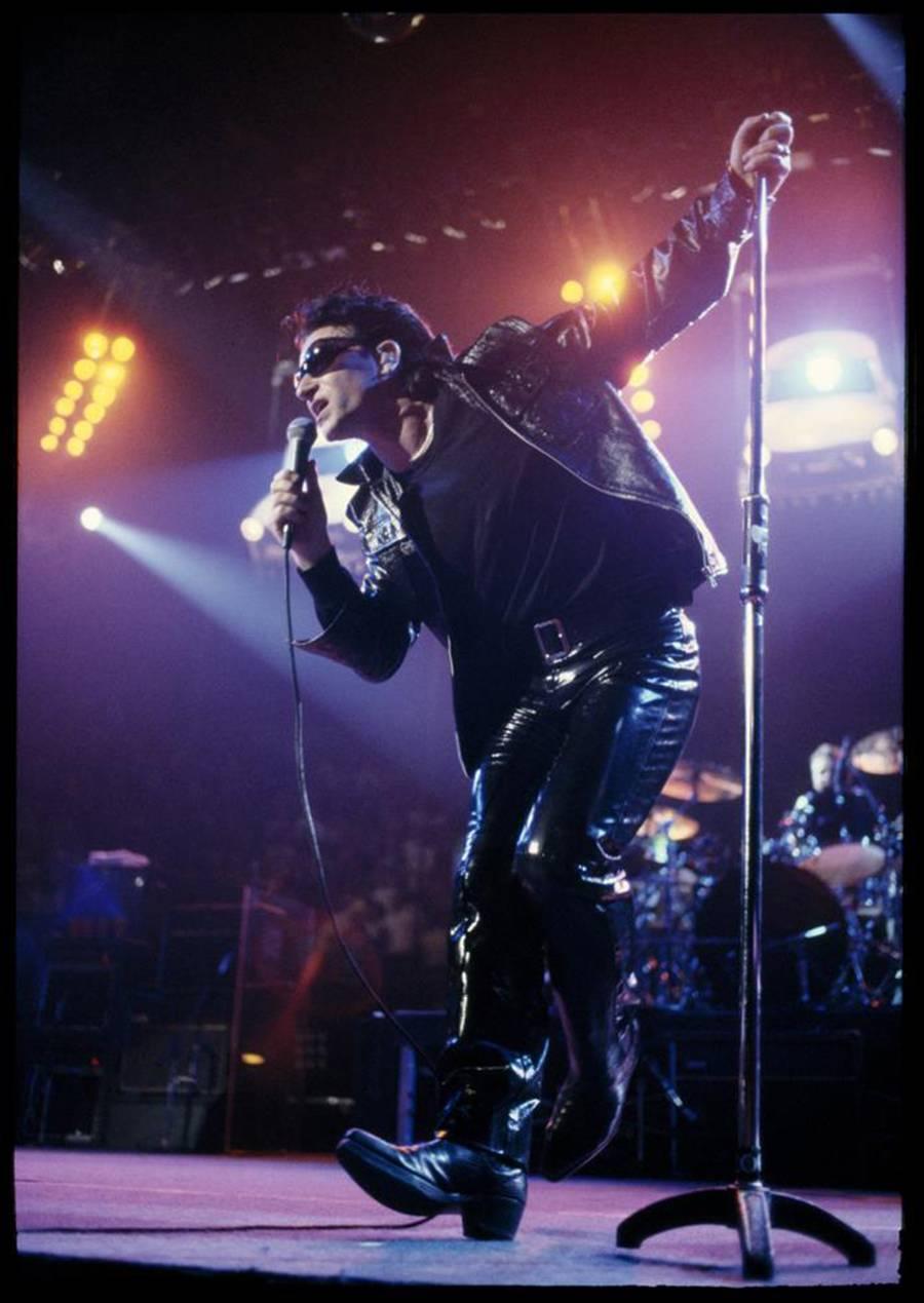 Jay Blakesberg Portrait Photograph - Bono, U2, San Jose, CA, 2001