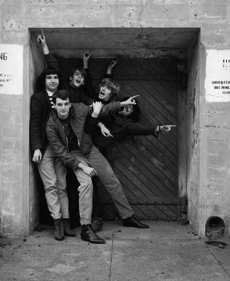 Herb Greene Black and White Photograph - The Warlocks, San Francisco, CA 1965