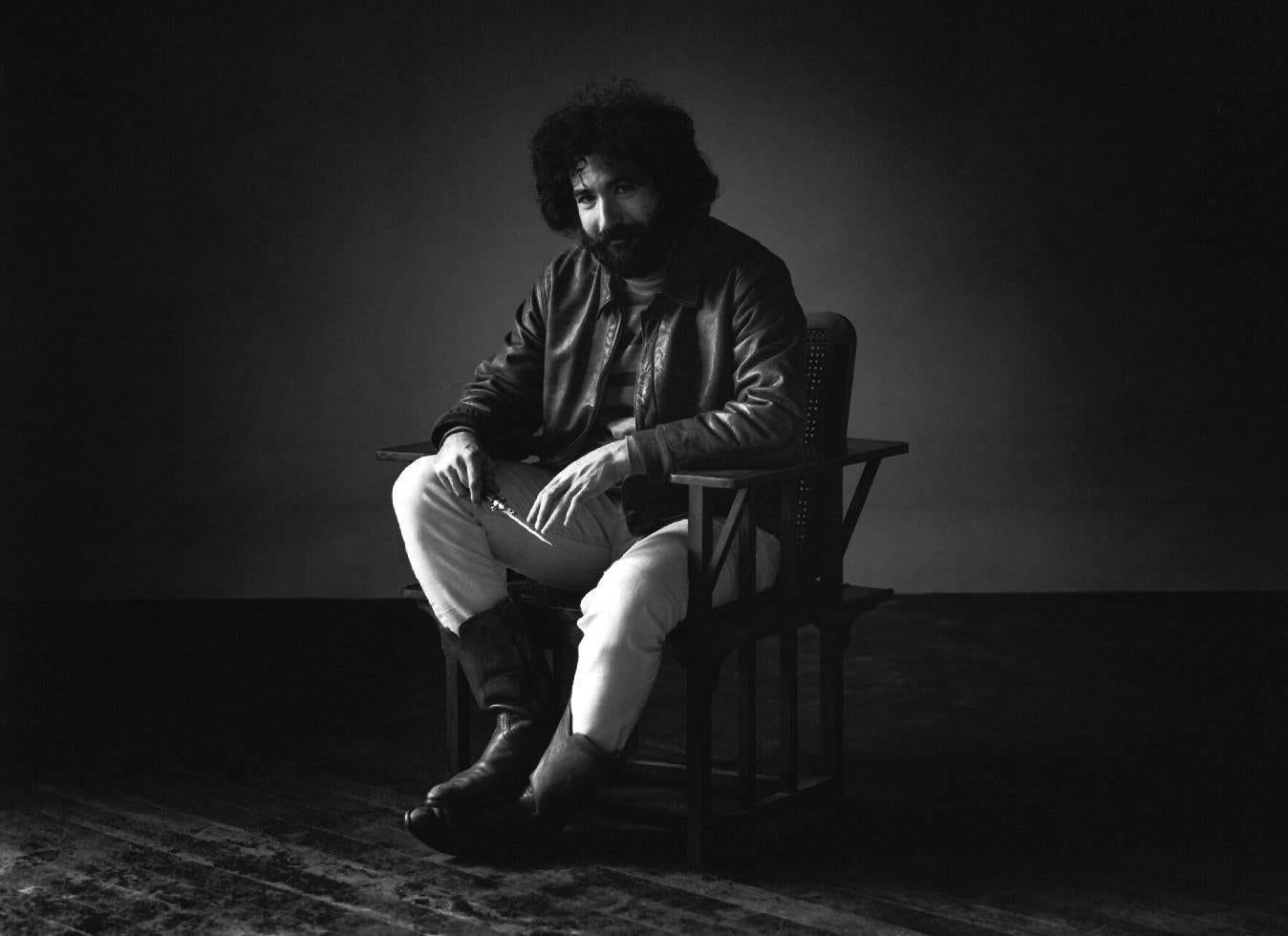 Herb Greene Portrait Photograph – Jerry Garcia, San Francisco, Kalifornien, 1979