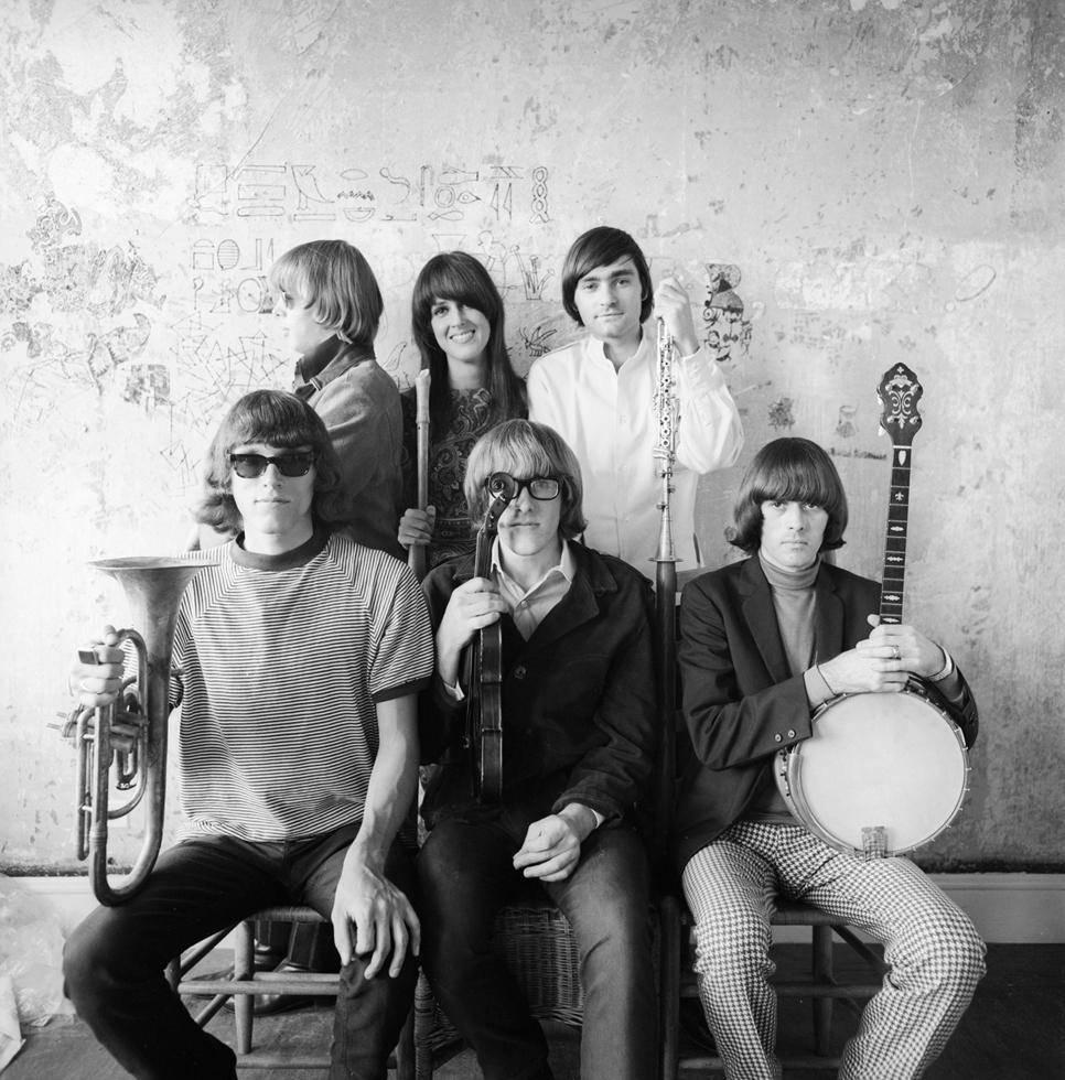 Herb Greene Black and White Photograph - Jefferson Airplane, San Francisco, CA, 1967