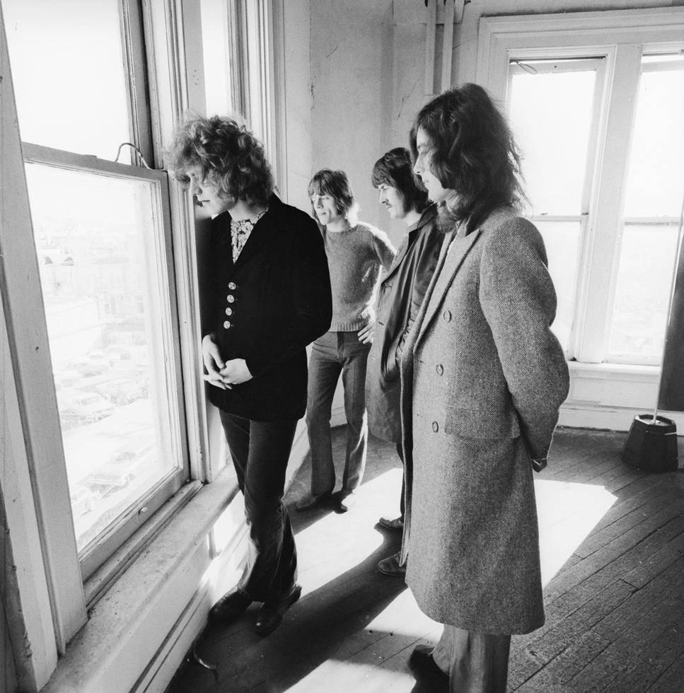 Herb Greene Black and White Photograph - Led Zeppelin, San Francisco, CA