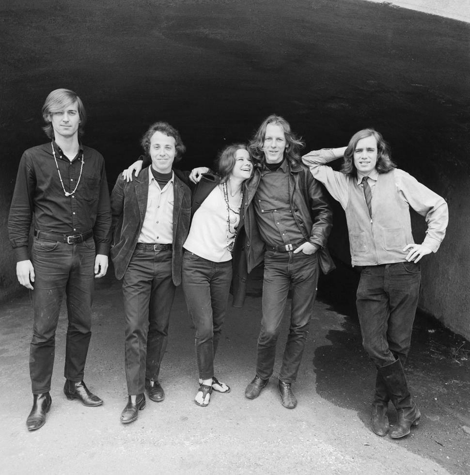 Herb Greene Black and White Photograph - Big Brother and the Holding Company, San Francisco, CA 1966