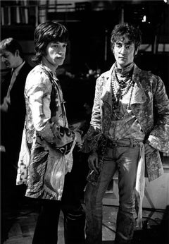 Mick Jagger y John Lennon, Estudios Abbey Road, Londres, 1967