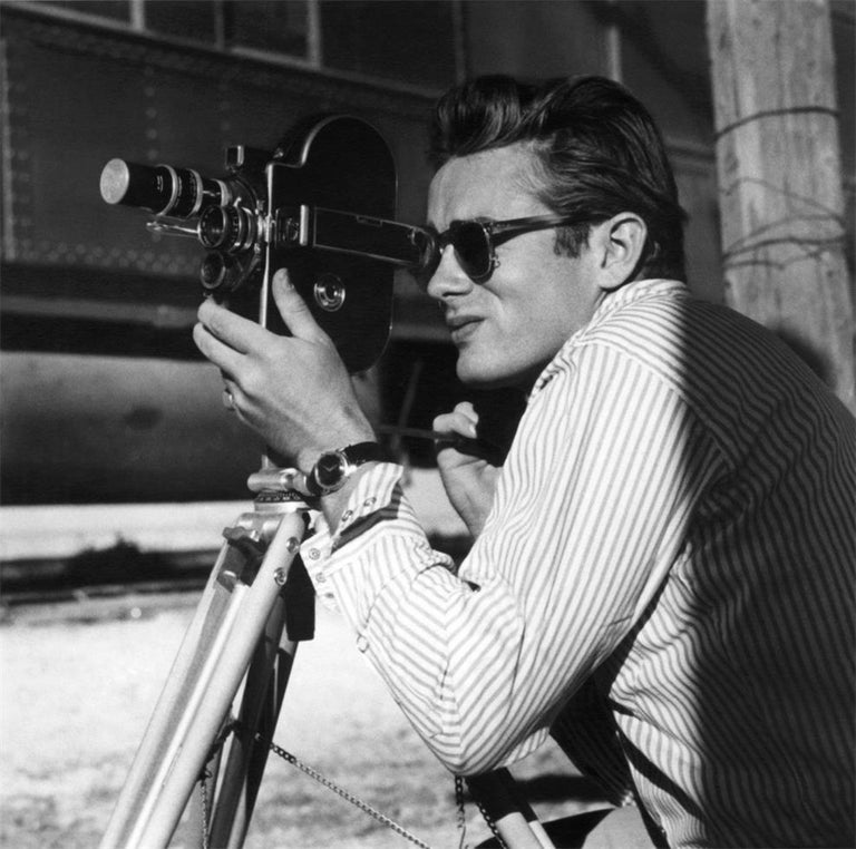 Sid Avery Black and White Photograph - James Dean, Marfa, TX, 1955