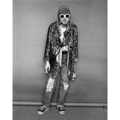 Kurt Cobain, Standing with Evian Bottle 7
